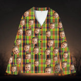 Personalized Halloween Pajamas – Custom Sleepwear with Dog, Cat or Human Face
